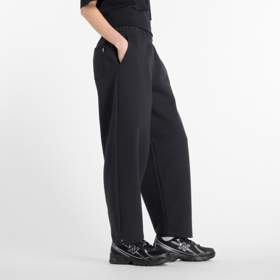 New Balance Γυναικείο παντελόνι Linear Heritage Fleece Barrel Leg Pant